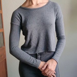 Grey T-shirt from Brandy Melville